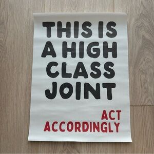 Funny Art Print Canvas Poster